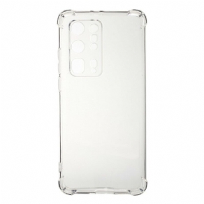 Cover Huawei P40 Pro Plus Transparente Forstærkede Hjørner