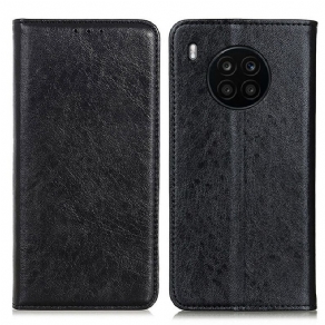 Cover Huawei Nova 8i / Honor 50 Lite Flip Cover Mat Split Læder