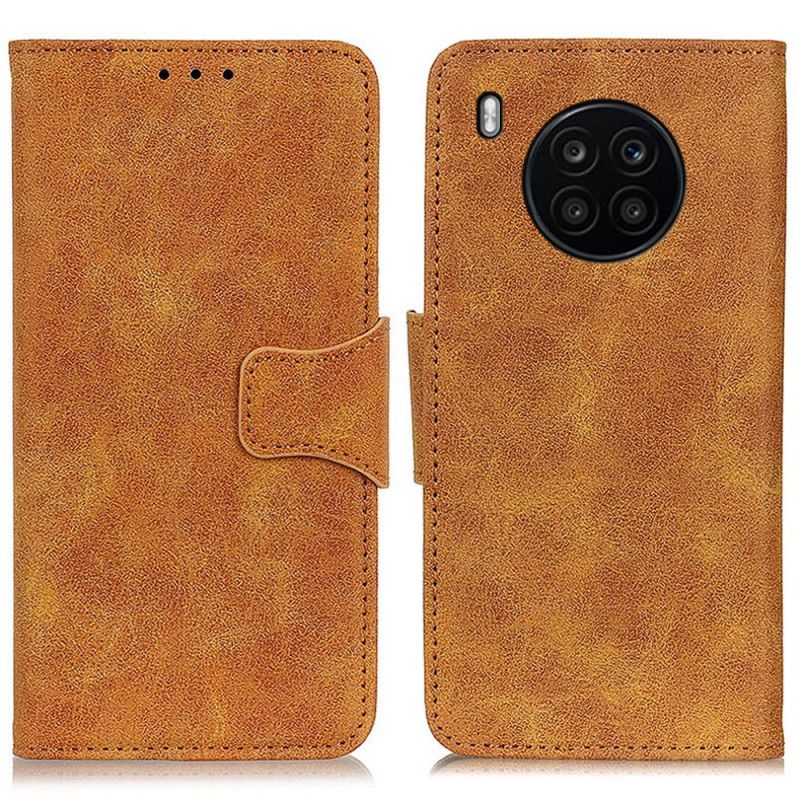 Flip Cover Huawei Nova 8i / Honor 50 Lite Læder Cover Vintage Magnetklap