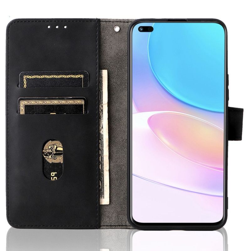 Læder Cover Huawei Nova 8i / Honor 50 Lite Skin-touch