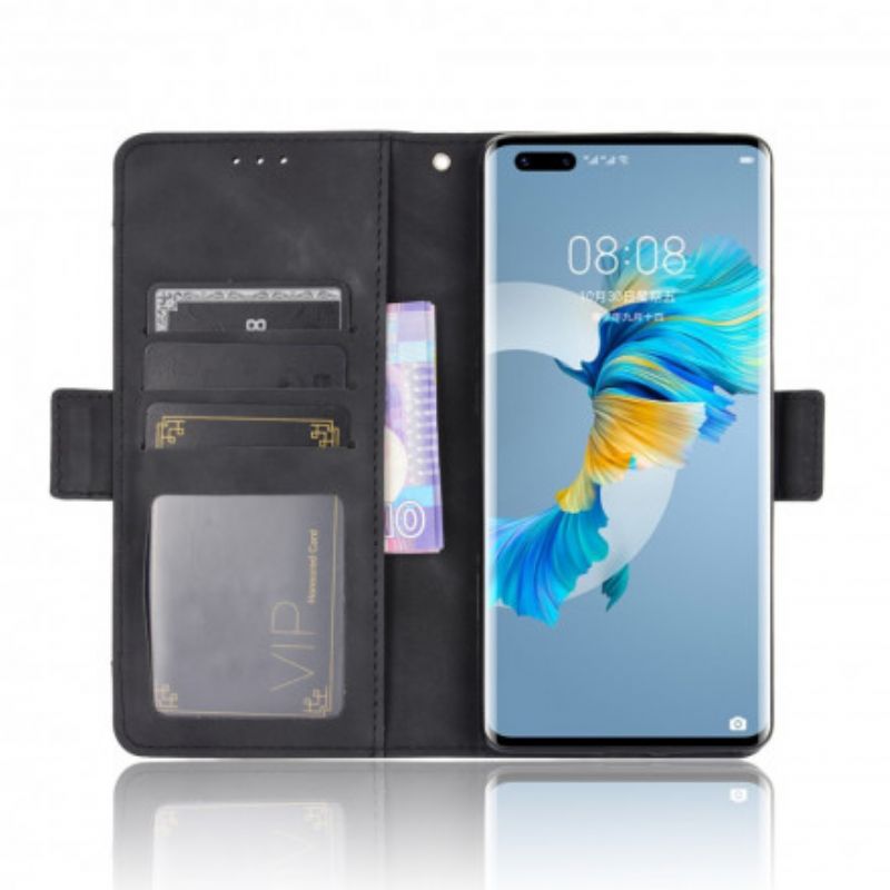 Flip Cover Huawei Mate 40 Pro Førsteklasses Multikort