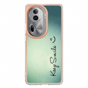 Cover Oppo Reno 11 Pro 5g Telefon Etui Hold Smil