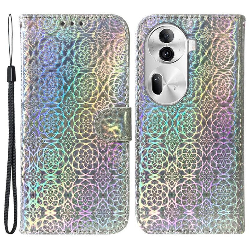 Flip Cover Til Oppo Reno 11 Pro 5g Strappy Disco Style