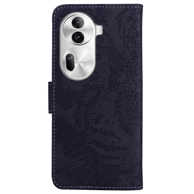 Flip Cover Til Oppo Reno 11 Pro 5g Tiger Footprint