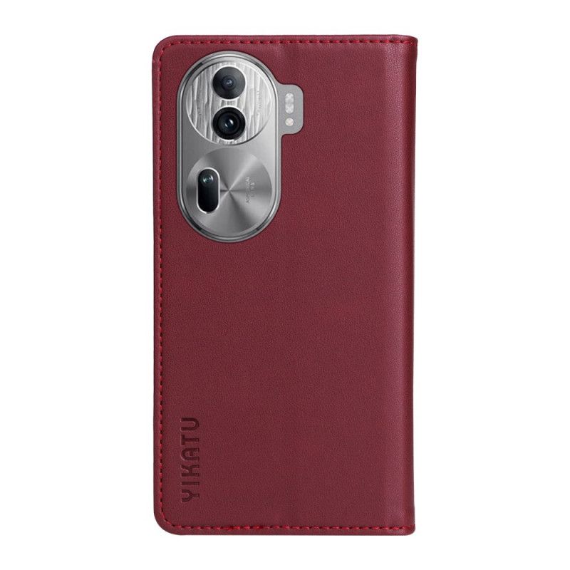 Læder Cover Oppo Reno 11 Pro 5g Telefon Etui Yikatu