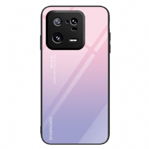 Cover Xiaomi 13 Pro Gradient Hærdet Glas