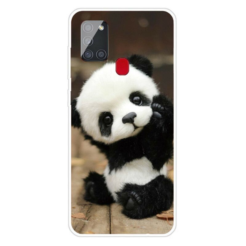 Cover Samsung Galaxy A21s Fleksibel Panda