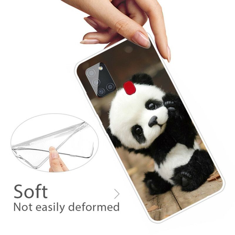 Cover Samsung Galaxy A21s Fleksibel Panda