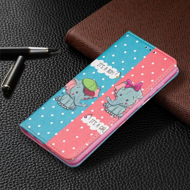 Cover Samsung Galaxy A21s Flip Cover Elefanter