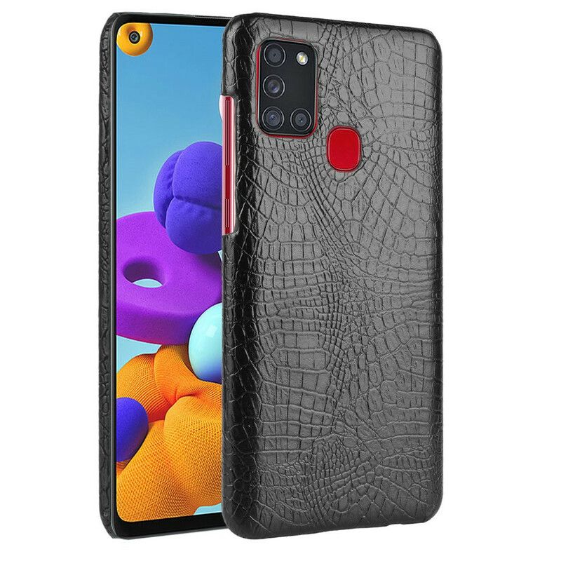 Cover Samsung Galaxy A21s Krokodillehudeffekt