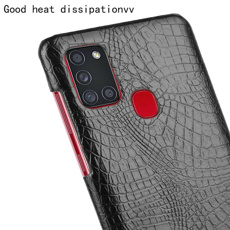 Cover Samsung Galaxy A21s Krokodillehudeffekt