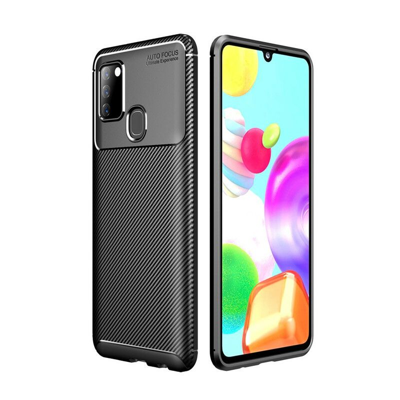 Cover Samsung Galaxy A21s Kulfiberslange