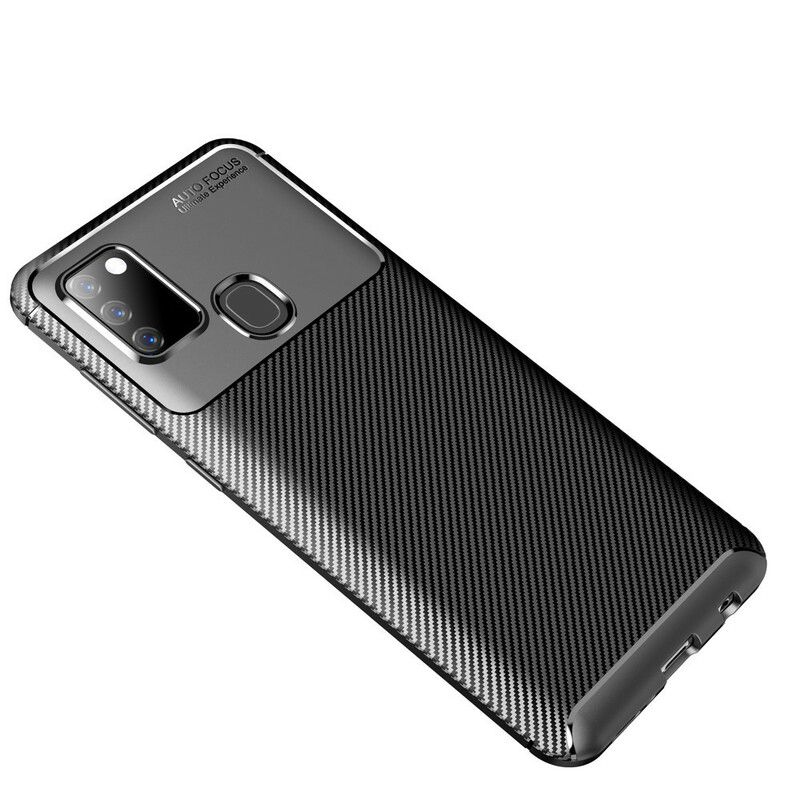 Cover Samsung Galaxy A21s Kulfiberslange