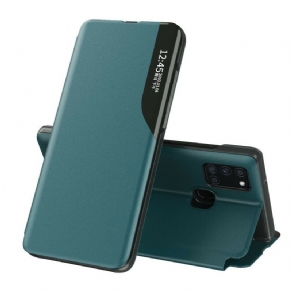 Cover Samsung Galaxy A21s Tekstureret Kunstlæder