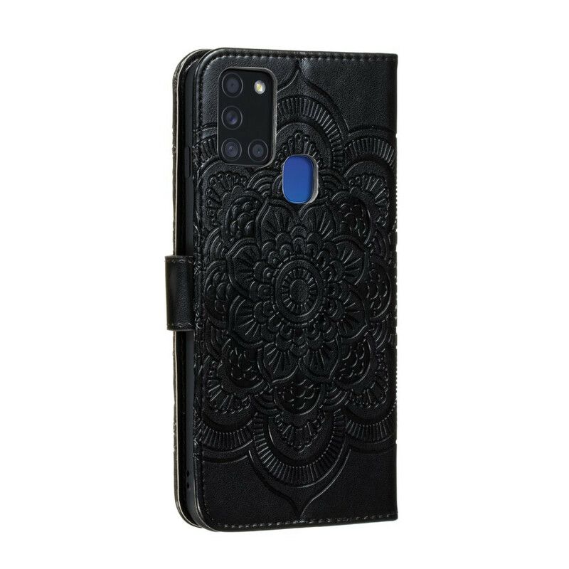 Flip Cover Samsung Galaxy A21s Fuld Mandala