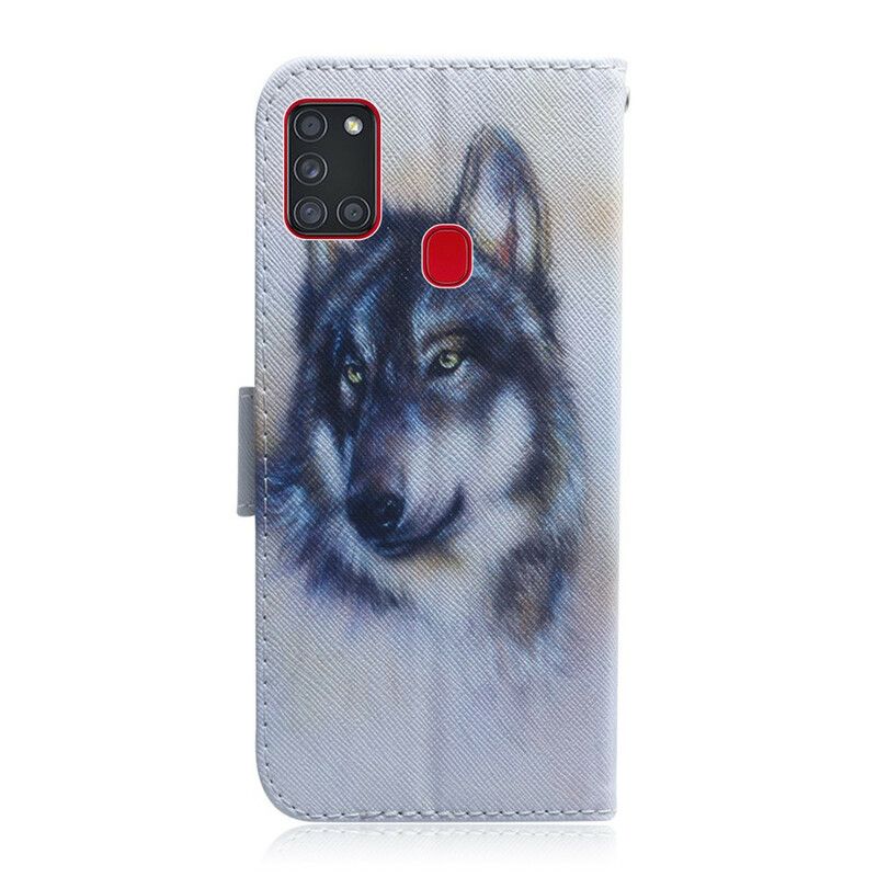 Flip Cover Samsung Galaxy A21s Hundeblik