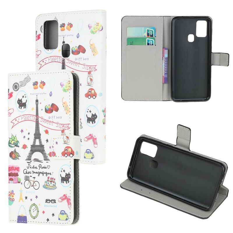 Flip Cover Samsung Galaxy A21s Jeg Elsker Paris