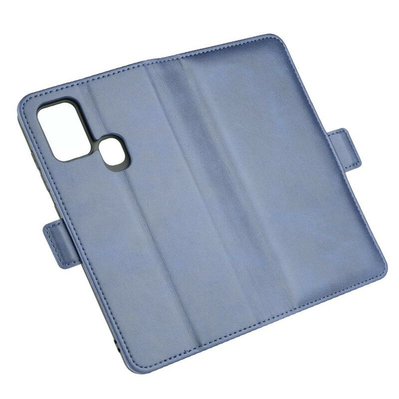 Flip Cover Samsung Galaxy A21s Læder Cover Dobbeltklap