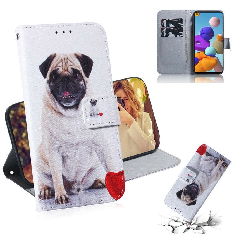 Flip Cover Samsung Galaxy A21s Mopshund