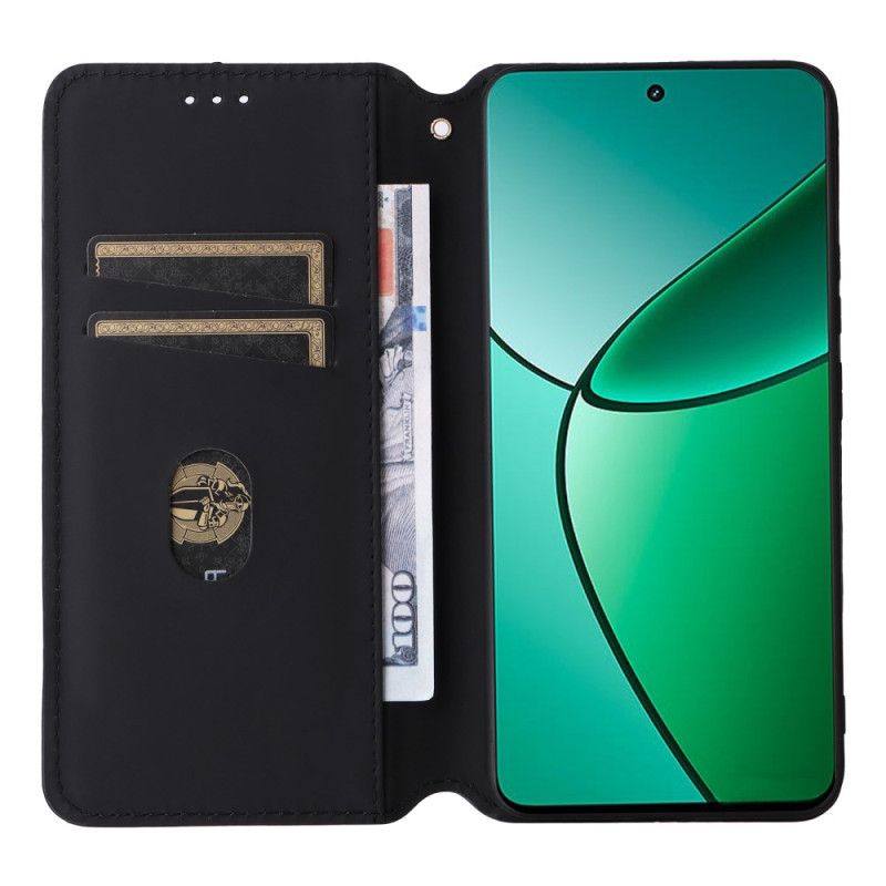 Flip Cover Oppo Reno 11f 5g Diamantmønster