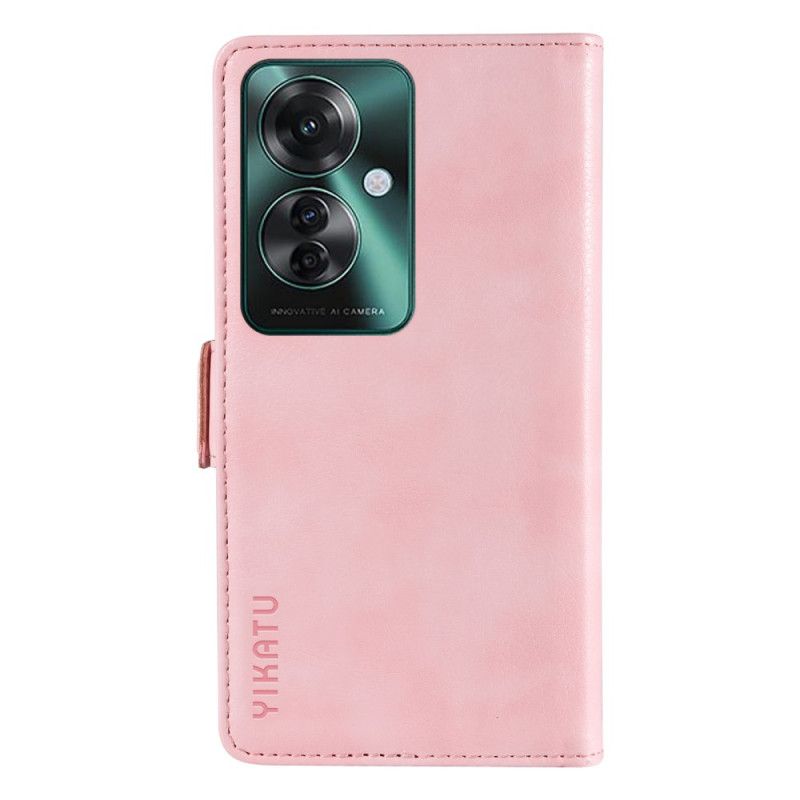 Læder Cover Oppo Reno 11f 5g Telefon Etui Yikatu