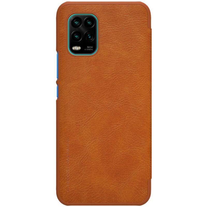 Cover Xiaomi Mi 10 Lite Flip Cover Nillkin Qin-serien