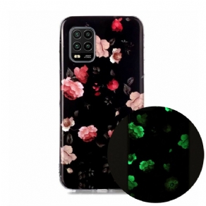 Cover Xiaomi Mi 10 Lite Floralies Fluorescerende