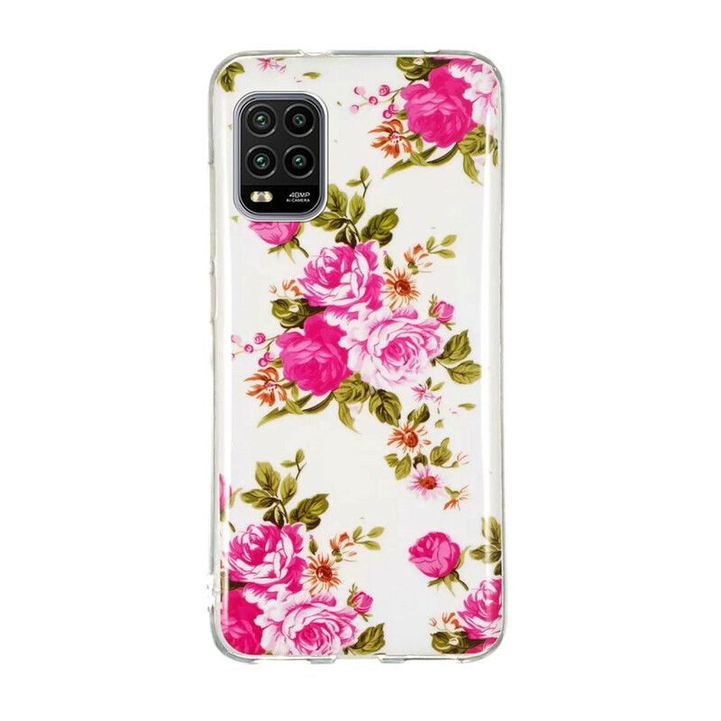 Cover Xiaomi Mi 10 Lite Fluorescerende Frihedsblomster