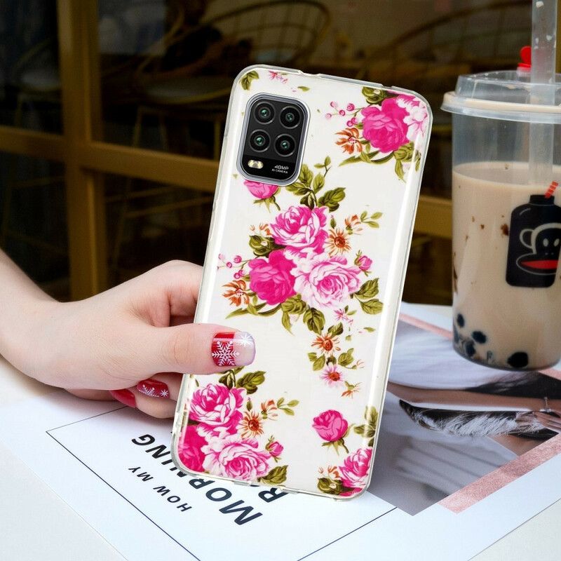 Cover Xiaomi Mi 10 Lite Fluorescerende Frihedsblomster