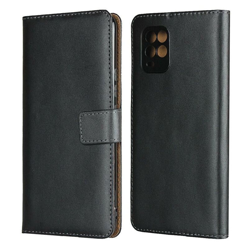 Flip Cover Xiaomi Mi 10 Lite Ægte Læder Elegance