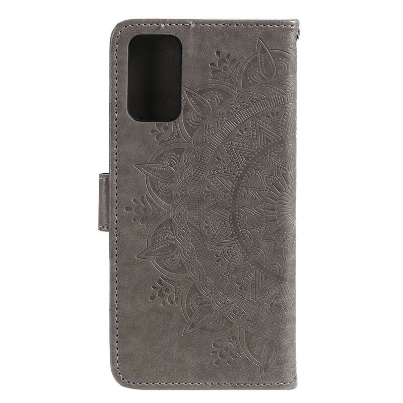 Læder Cover Xiaomi Mi 10 Lite Søn Mandala