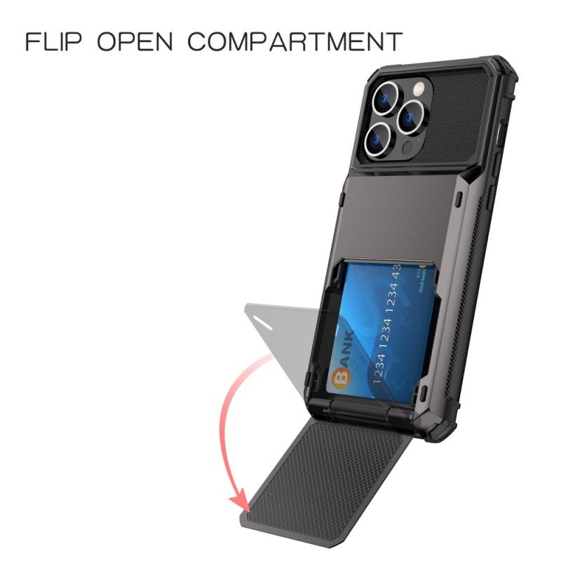 Cover iPhone 14 Plus Flip Style Kortholder