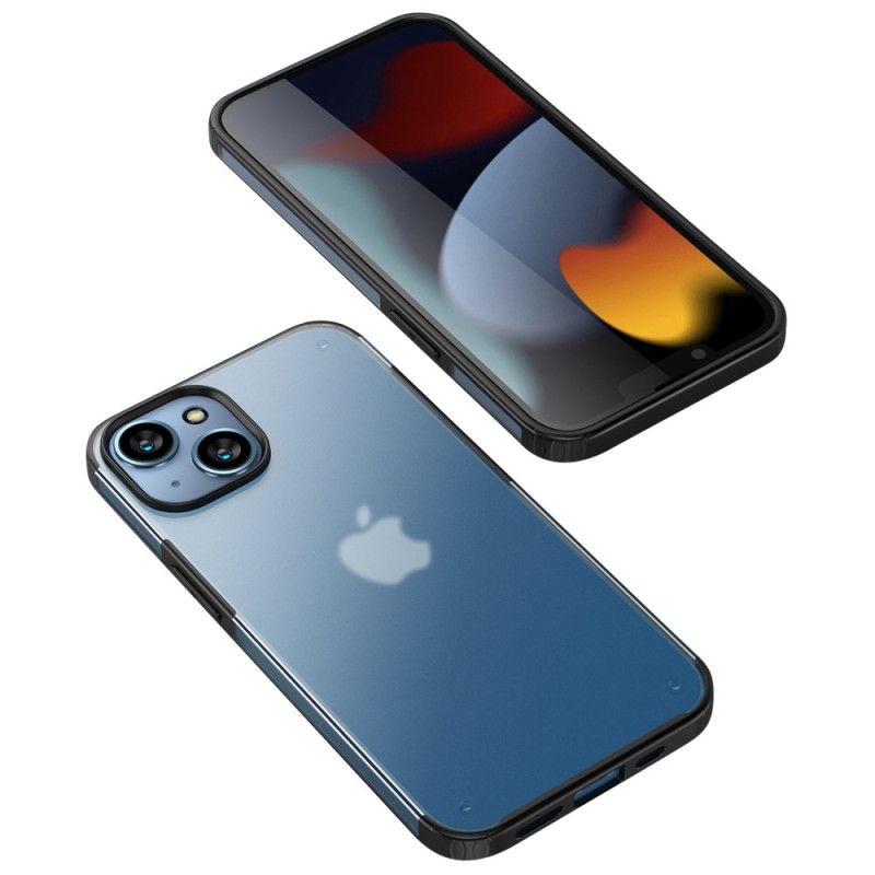 Cover iPhone 14 Plus Gennemsigtige Silikonekanter