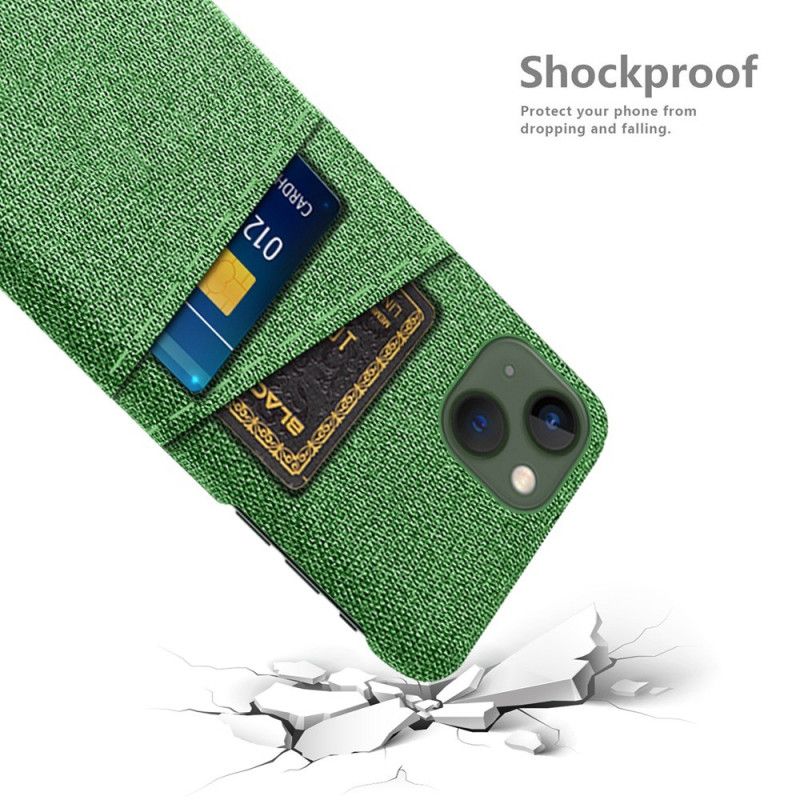 Cover iPhone 14 Plus Stofkortholder