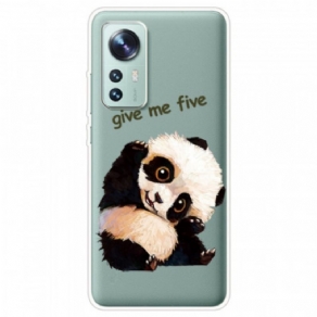 Cover Xiaomi 12 / 12X Panda Giv Mig Fem