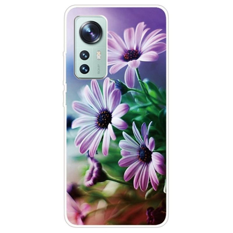 Mobilcover Xiaomi 12 / 12X Realistiske Blomster