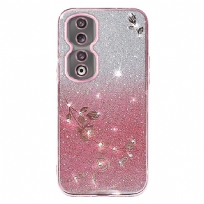 Cover Honor 90 Pro Gradient Color Glitter