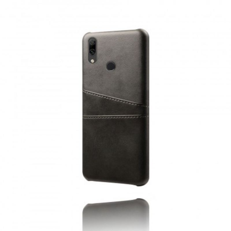 Cover Huawei Y7 2019 Lædereffekt Kortholder