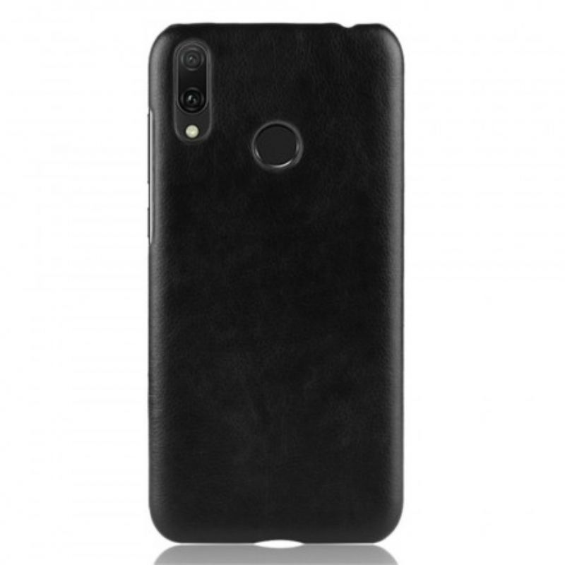 Cover Huawei Y7 2019 Performance Litchi-lædereffekt