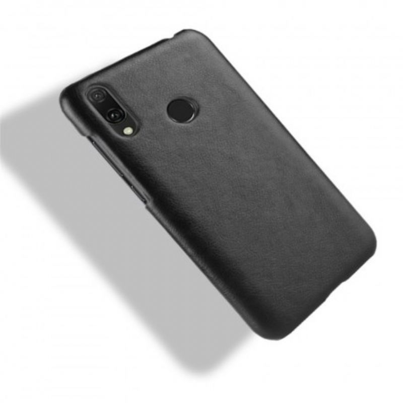 Cover Huawei Y7 2019 Performance Litchi-lædereffekt