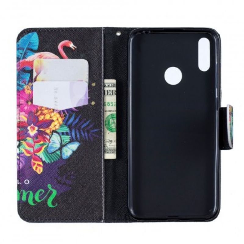 Flip Cover Huawei Y7 2019 Hej Sommer