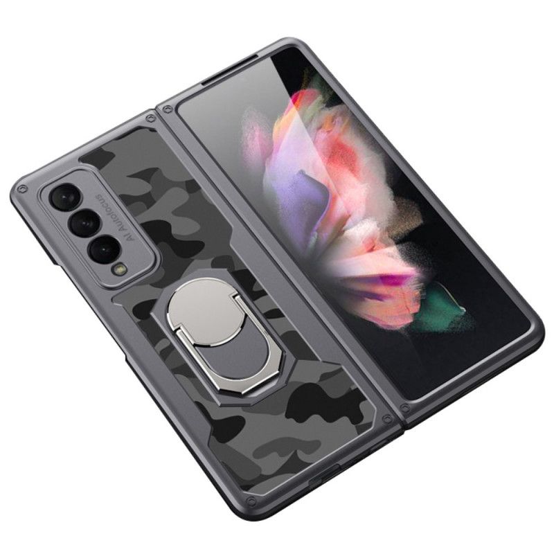 Cover Samsung Galaxy Z Fold 3 5G Gkk Support Ring Camouflage