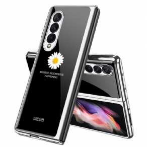 Cover Samsung Galaxy Z Fold 3 5G Hærdet Glas Daisy Gkk