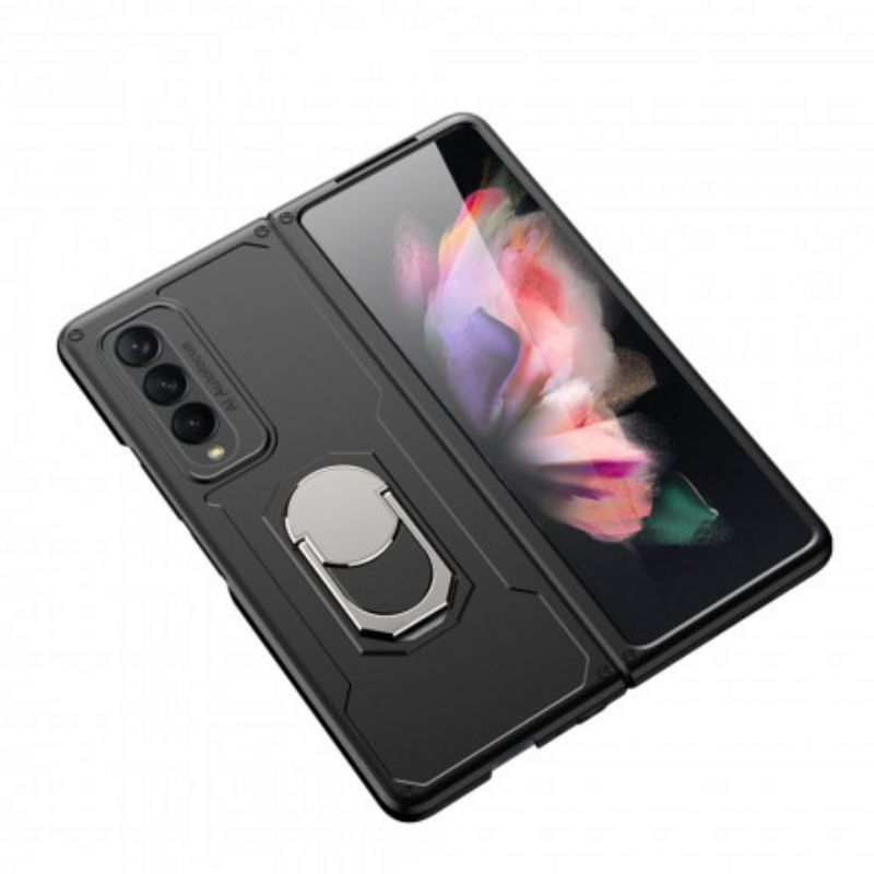 Cover Samsung Galaxy Z Fold 3 5G Hybrid Med Ring-support Gkk