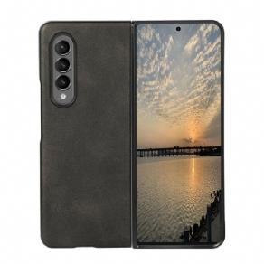 Cover Samsung Galaxy Z Fold 3 5G Imiteret Læder