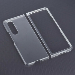 Cover Samsung Galaxy Z Fold 3 5G Mat Klar Plast