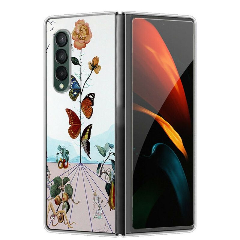 Cover Samsung Galaxy Z Fold 3 5G Natursommerfugle