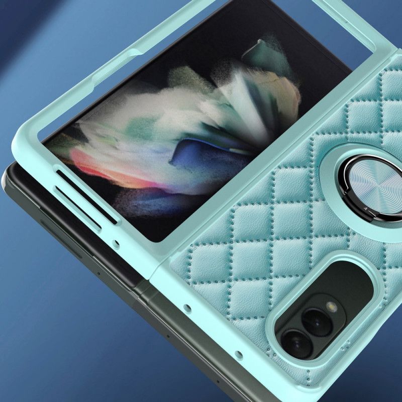 Cover Samsung Galaxy Z Fold 3 5G Polstret Med Ringstøtte