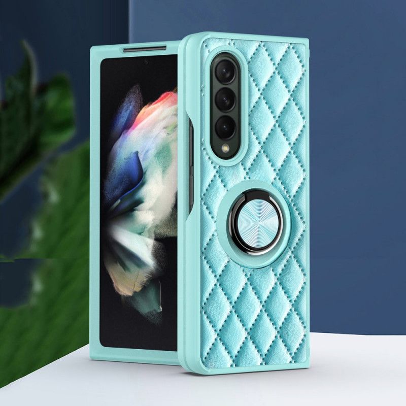 Cover Samsung Galaxy Z Fold 3 5G Polstret Med Ringstøtte