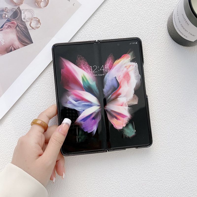 Cover Samsung Galaxy Z Fold 3 5G Skærmbeskytter Og Ringholder